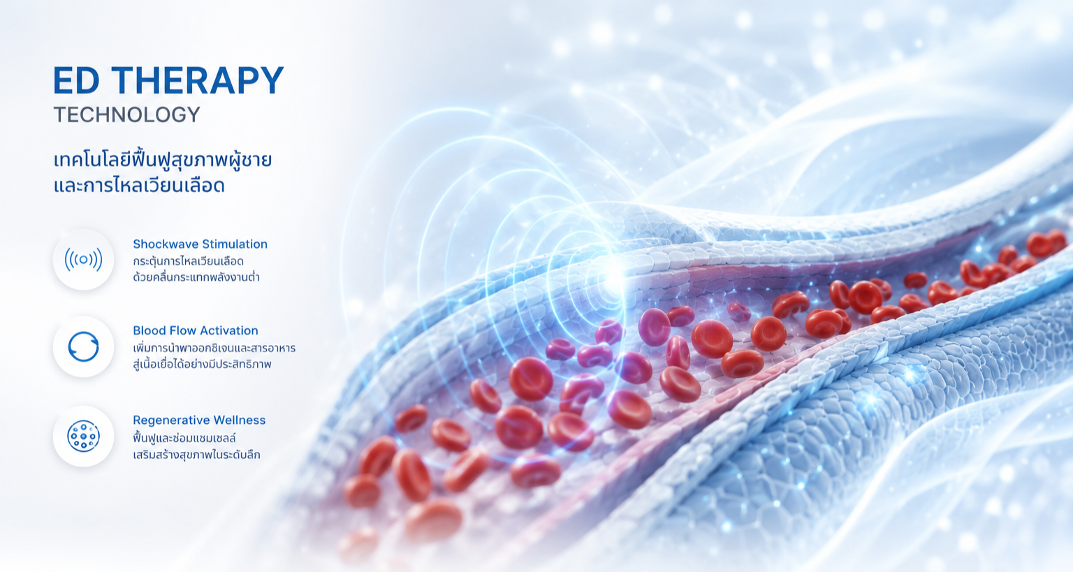 ED Therapy Technology เทคโนโลยีฟื้นฟูสุขภาพผู้ชายและการไหลเวียนเลือด00 ED Therapy Technology เทคโนโลยีฟื้นฟูสุขภาพผู้ชายและการไหลเวียนเลือด