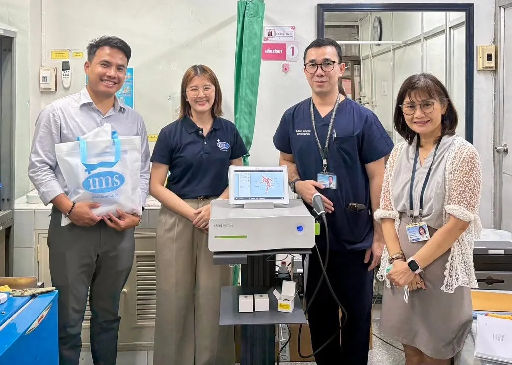 delivery-mp100-storz-medical-sunpasitthiprasong-hospital-01 ส่งมอบและจัดอบรมเครื่อง MP100 (Storz Medical) แก่โรงพยาบาลสรรพสิทธิประสงค์ จ.อุบลราชธานี